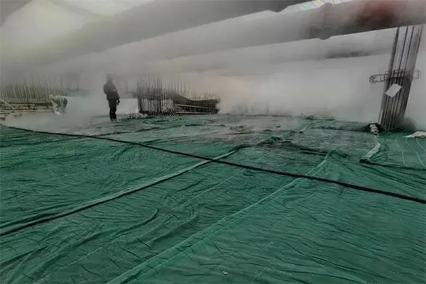 “蒸科技”首次亮相濟南地鐵，冬季混凝土砂漿低溫施工也不怕！